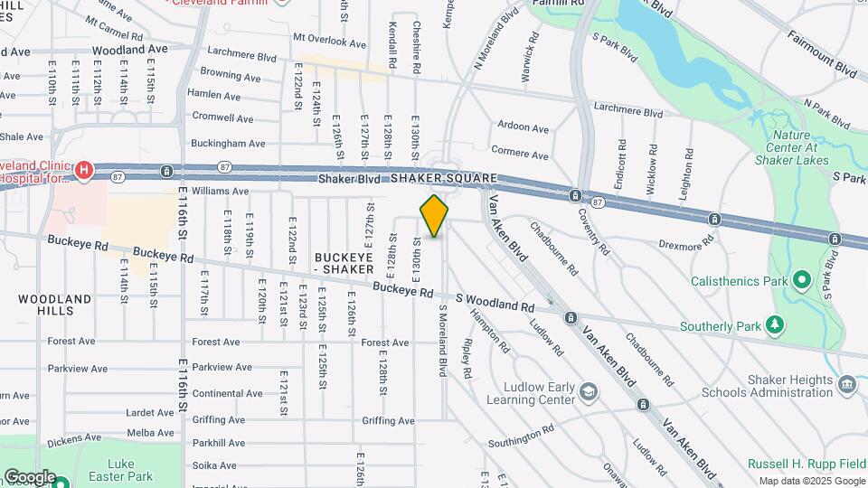 2828 S Moreland Blvd Map and Location Details