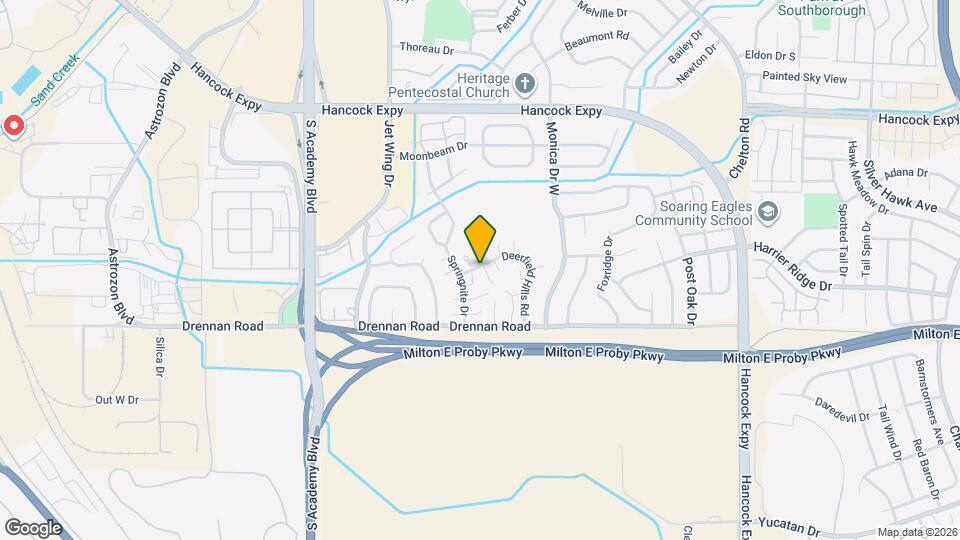 4201 Deerfield Hills Rd Map and Location Details