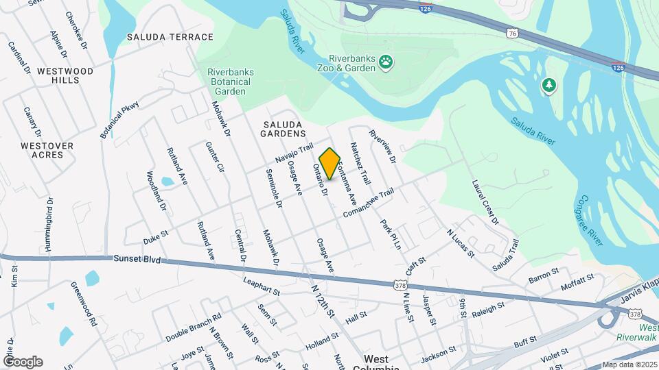 924 Ontario Dr Map and Location Details