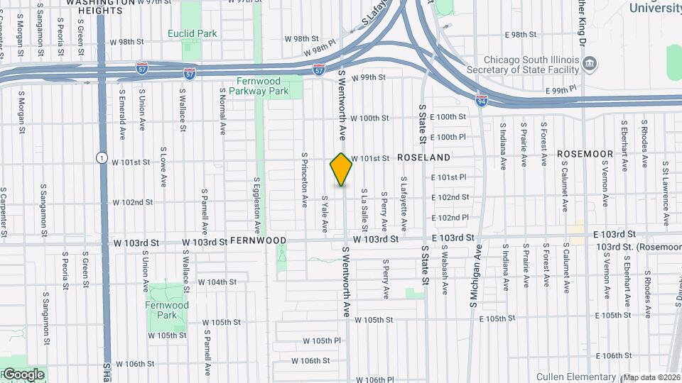10150 S Wentworth Ave Map and Location Details