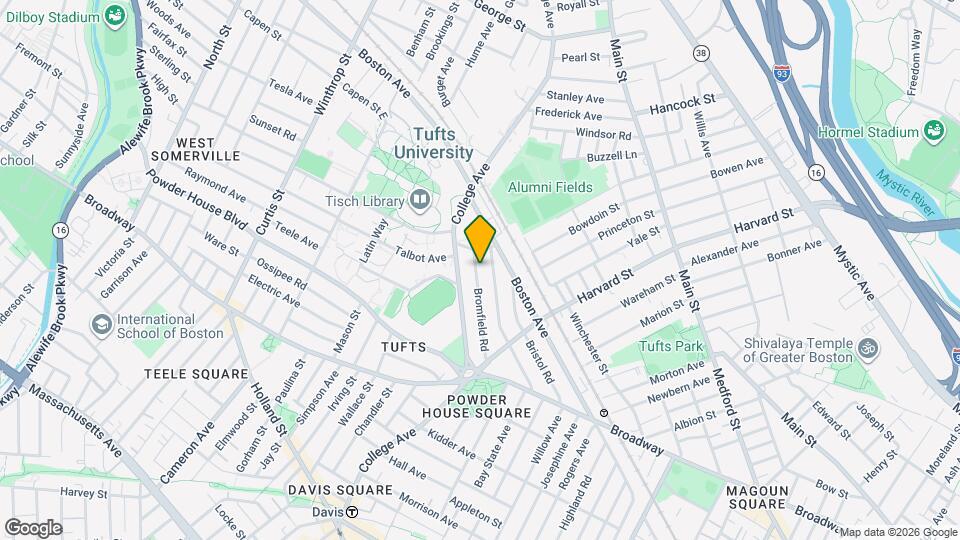 93 Bromfield Rd, Unit 1 Map and Location Details