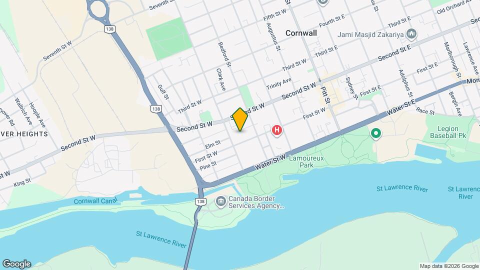 320 Gleeson Av Map and Location Details