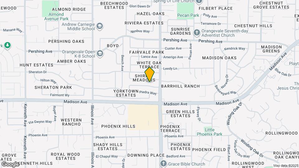 8841 Sunnybrook Ln Map and Location Details