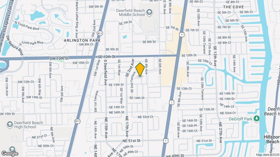 380 SE 12th St Mapa y Detalles de la Ubicación