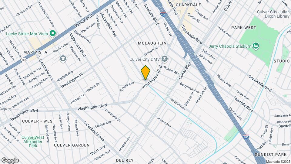 4021 1/2 McLaughlin Ave Map and Location Details