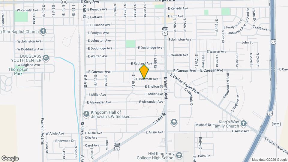 725 E Hoffman Ave Mapa y Detalles de la Ubicación