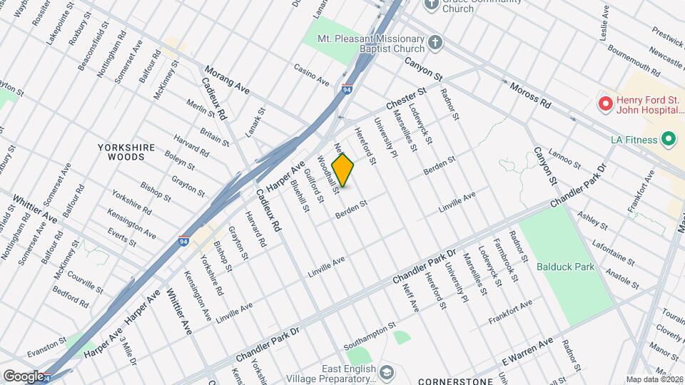 6154 Woodhall St Map and Location Details