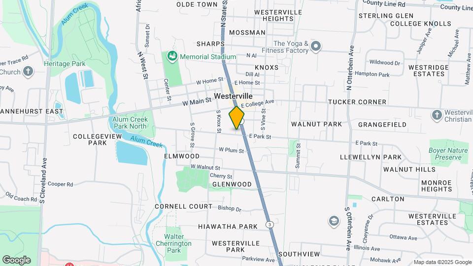 20 W Park St Map and Location Details