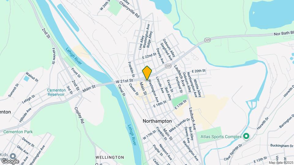 2019 Line Alley Map and Location Details