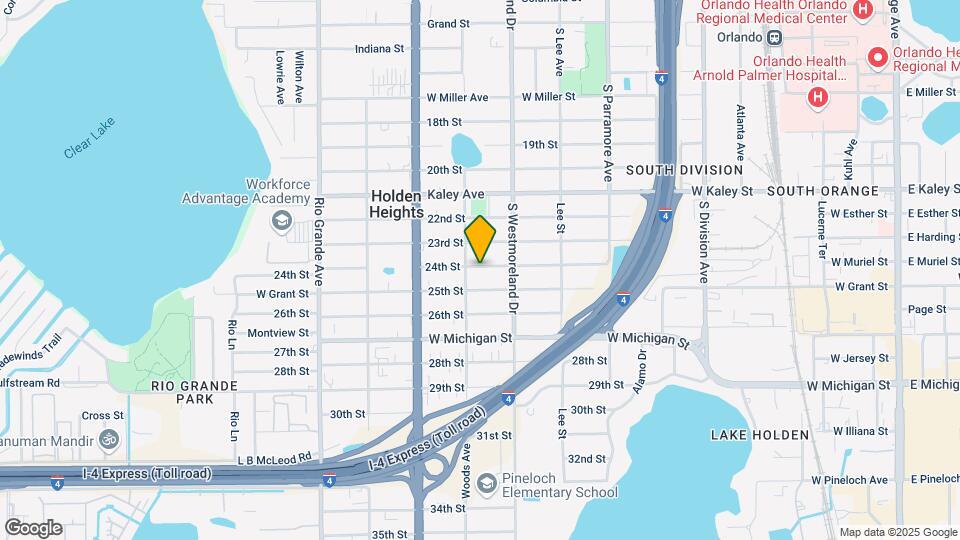 1022 24th St Map and Location Details
