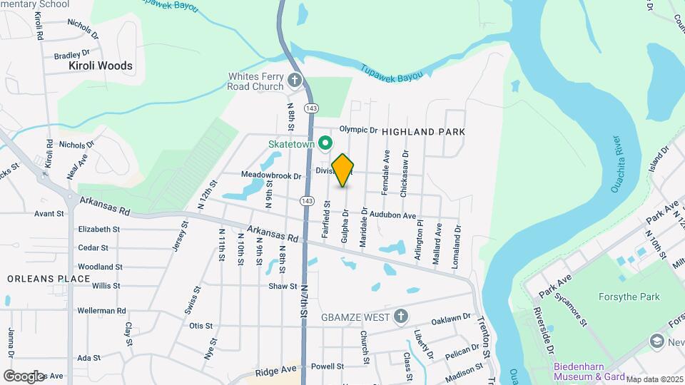 207 Gulpha Dr Map and Location Details
