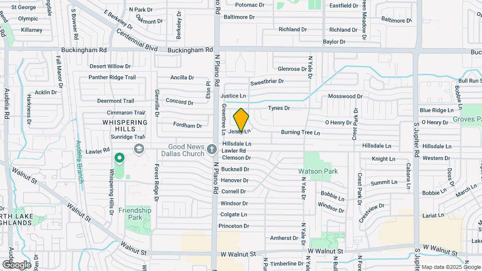4318 Jenny Ln Map and Location Details