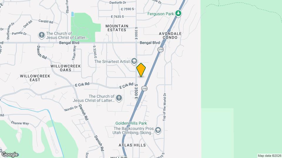 8014 S Sunnyoak Cir Map and Location Details