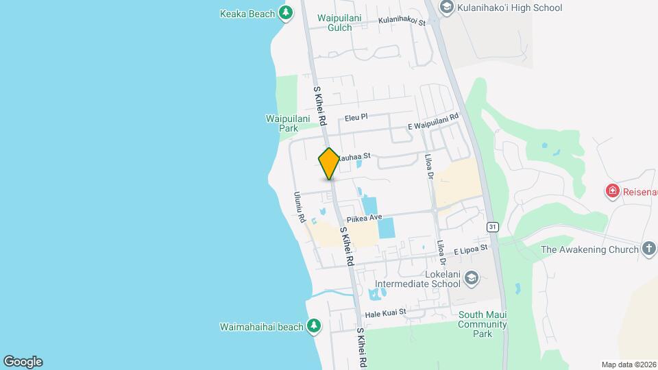 1164 S Kihei Rd Map and Location Details