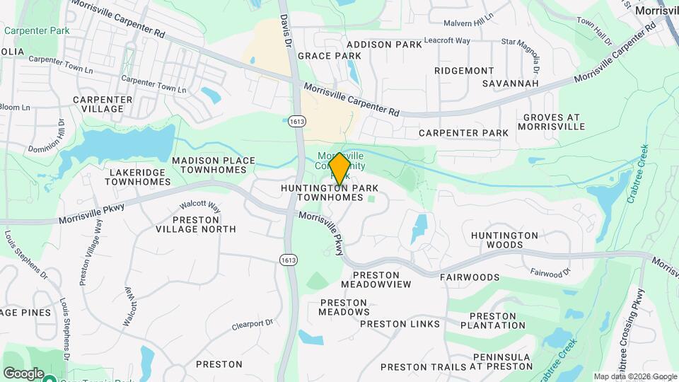 404 Huntington Park Dr Map and Location Details