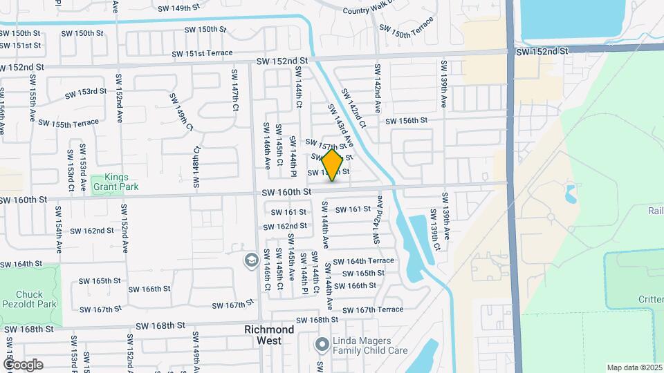 14364 SW 159th Terrace Map and Location Details