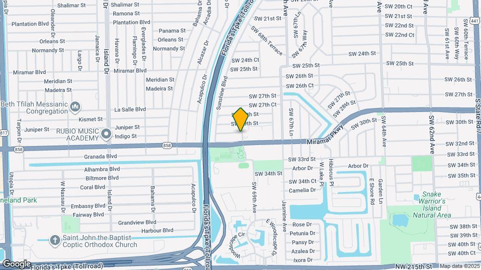 6980 SW 30th St Mapa y Detalles de la Ubicación