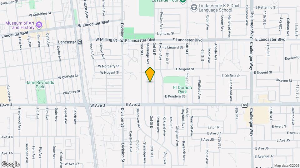 44514 Stanridge Ave Map and Location Details