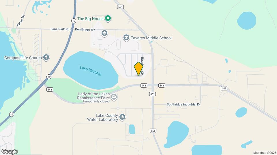 3826 Bayshore Cir Mapa y Detalles de la Ubicación