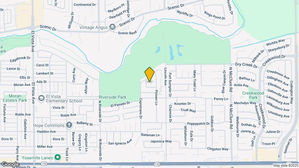 541 San Vincente Ct Map and Location Details