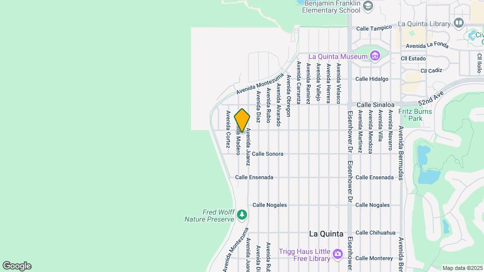 52030 Avenida Madero Map and Location Details
