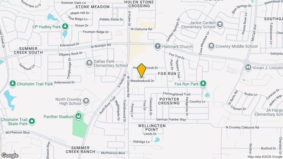 4308 Meadowknoll Dr Map and Location Details