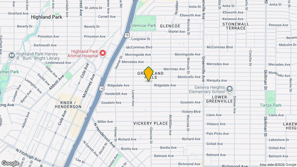 5347 Ridgedale Ave Map and Location Details
