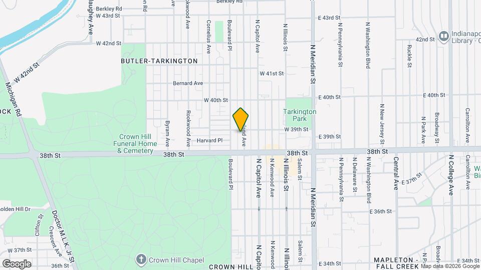 3844 Graceland Ave Map and Location Details