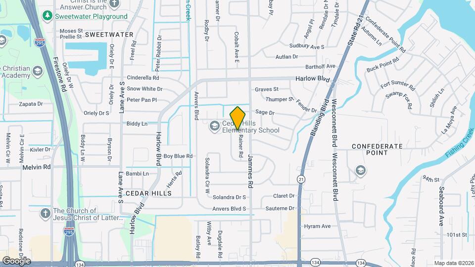 4434 Rainer Rd Map and Location Details