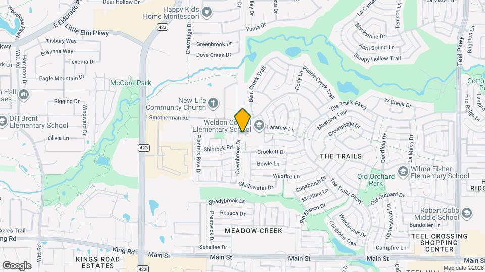 11068 Downbrook Dr Map and Location Details