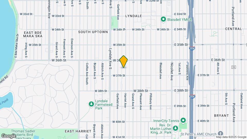 3634 Harriet Ave Mapa y Detalles de la Ubicación