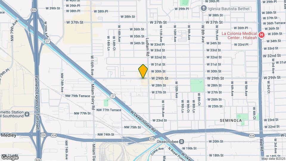 1270 W 29th St Mapa y Detalles de la Ubicación
