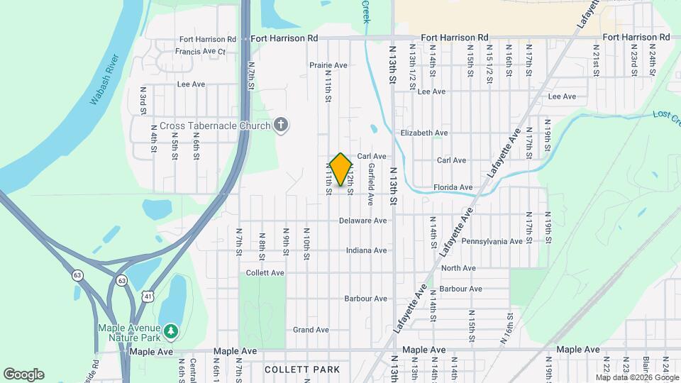 1130 Florida Ave Map and Location Details