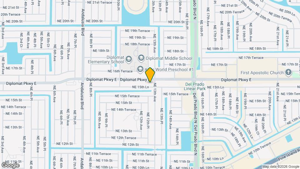 1219 NE 15th Ln Map and Location Details