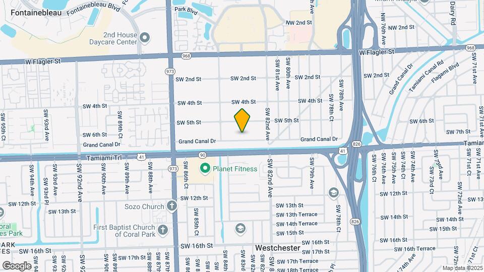 8311 Grand Canal Dr Map and Location Details