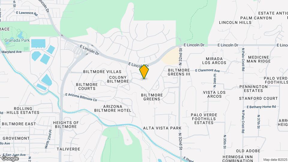 6305 N 30th Ct Map and Location Details