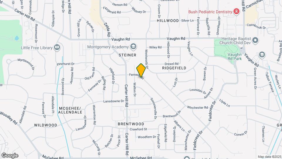 3126 Fernway Dr Map and Location Details