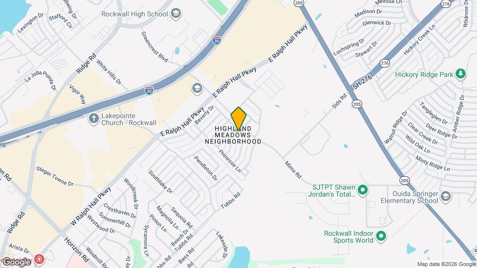 827 Sunflower Trail Map and Location Details