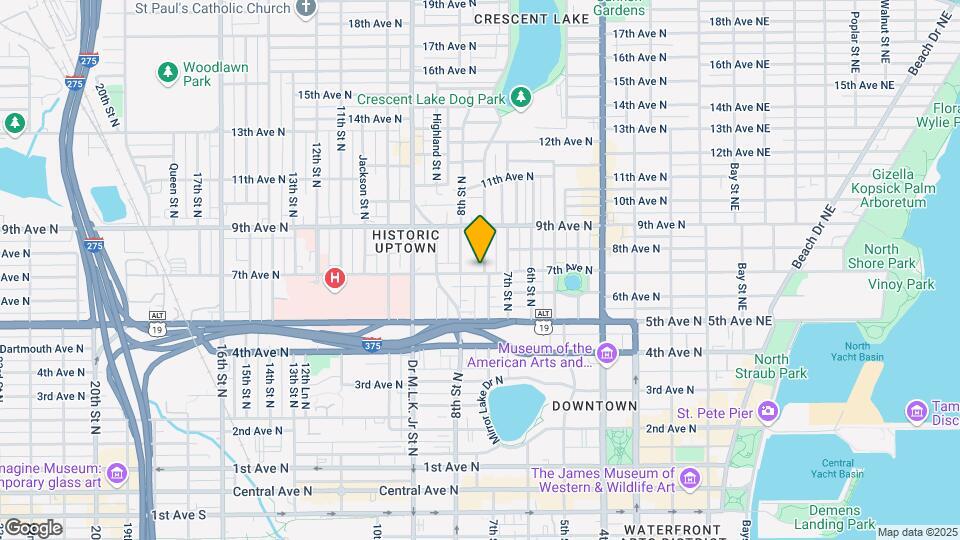 700 Grove St N Map and Location Details