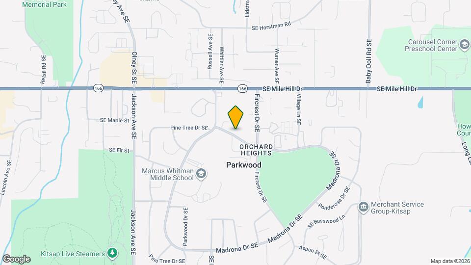 Madrona Manor Map and Location Details