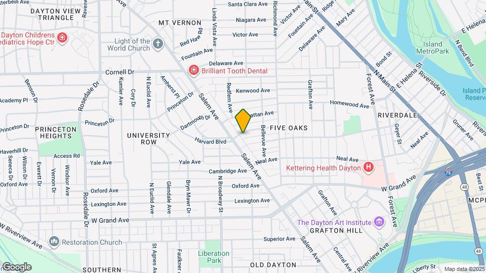 950 Harvard Blvd Map and Location Details