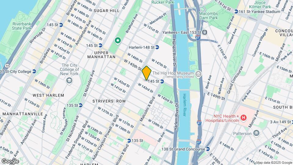 144 W 144th St Map and Location Details