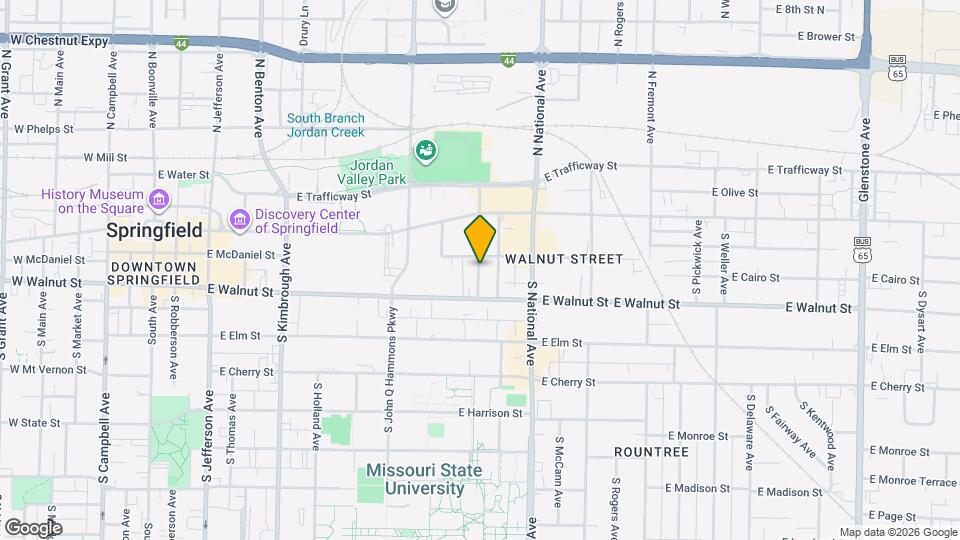 312 S Hampton Ave Map and Location Details