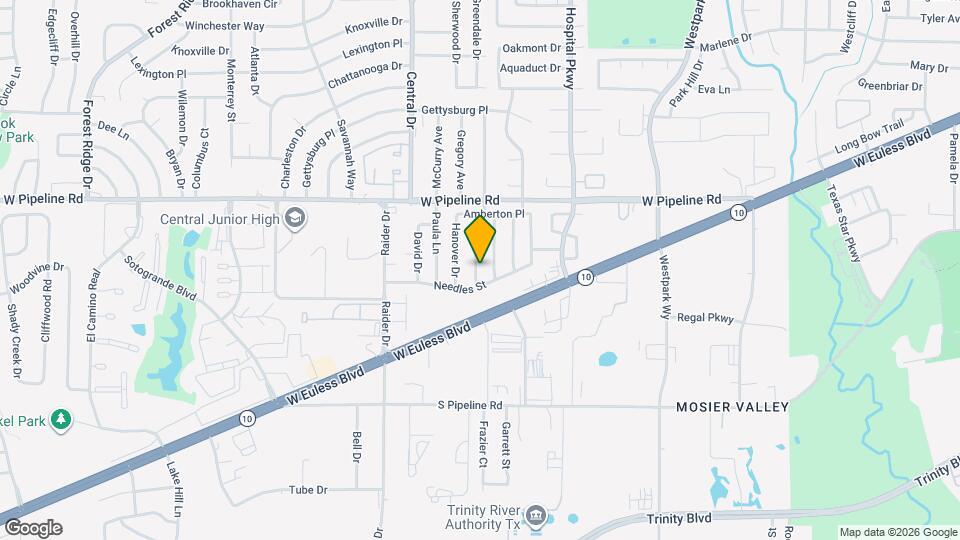 1209 Princeton Pl Map and Location Details