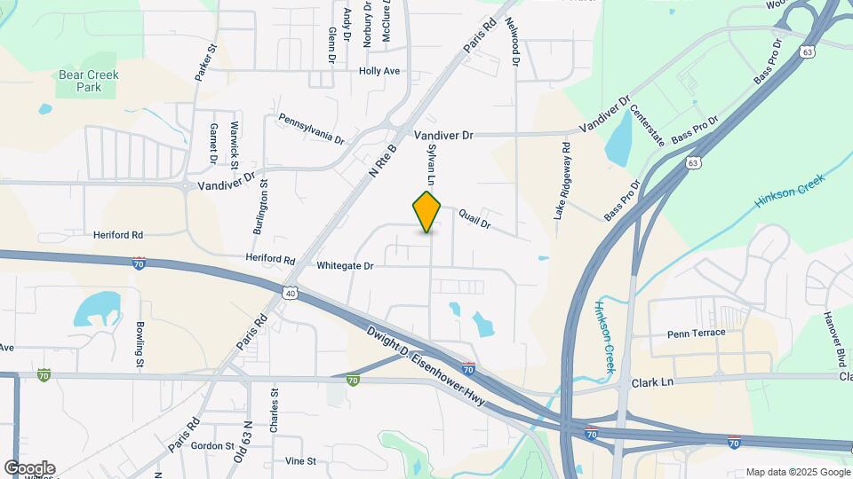 1615 Sylvan Ln, Unit 1G Map and Location Details