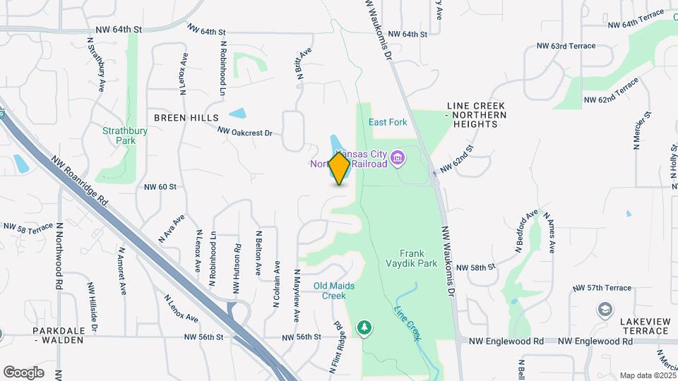 5932 N Liston Ct Map and Location Details