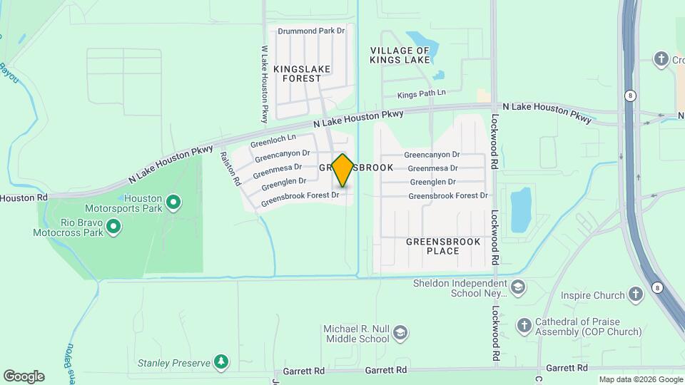 12011 Greensbrook Forest Dr Map and Location Details