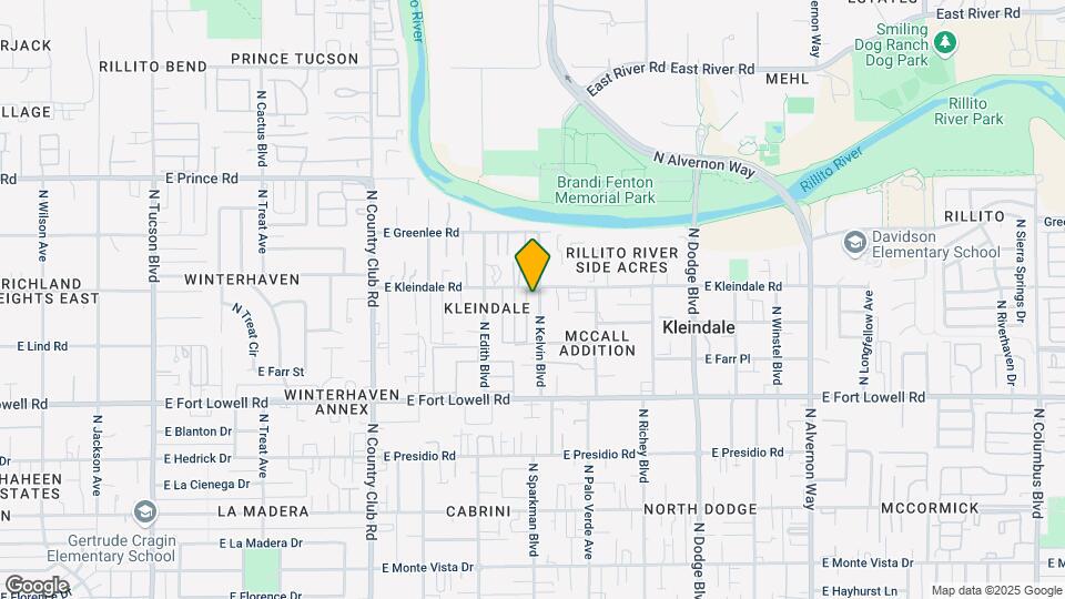 3356 E Kleindale Rd Map and Location Details