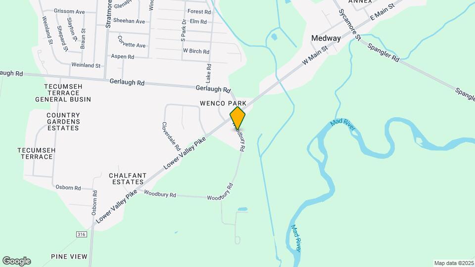 Woodbury Apartments Map and Location Details