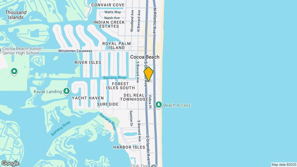 217 S Orlando Ave Map and Location Details
